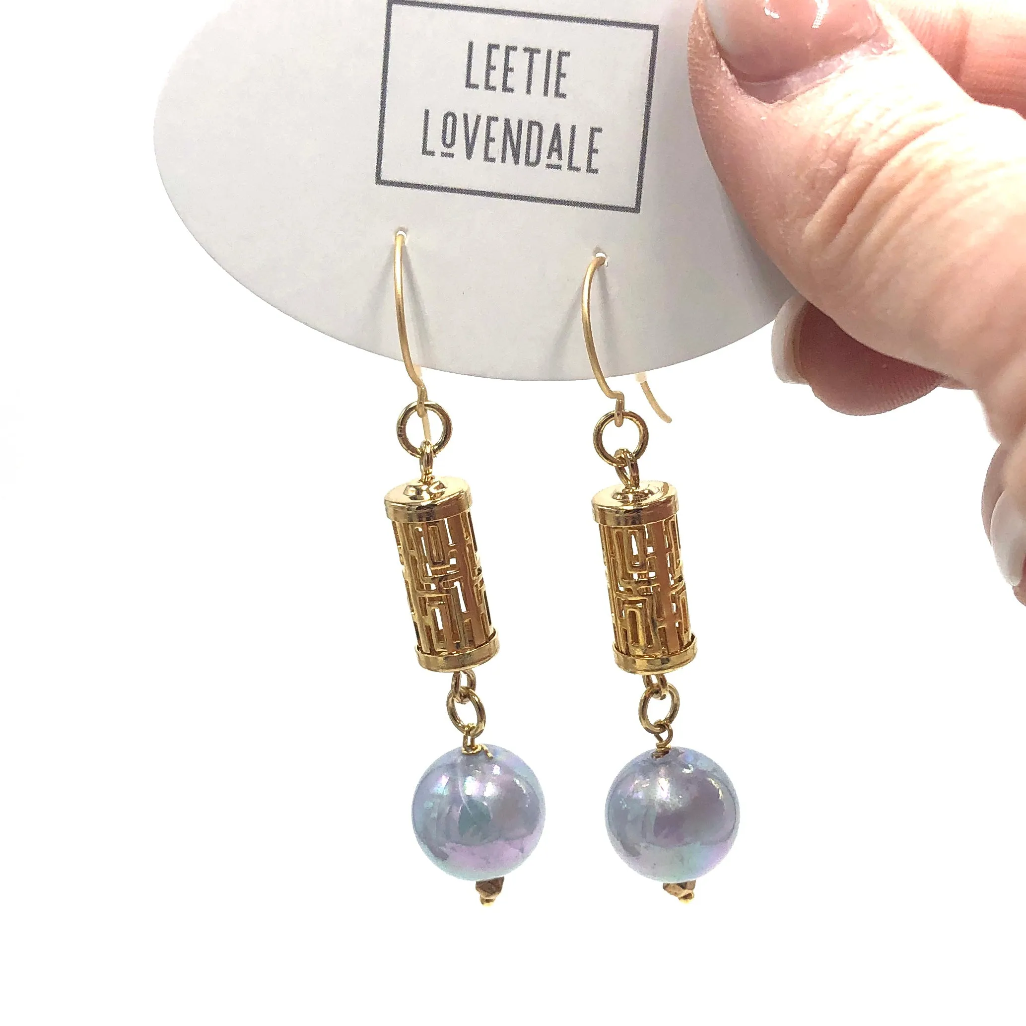 Lantern Drop Earrings - Live Unboxing NYC #239