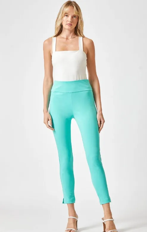 Magic High Waisted Skinny Pant - Aqua