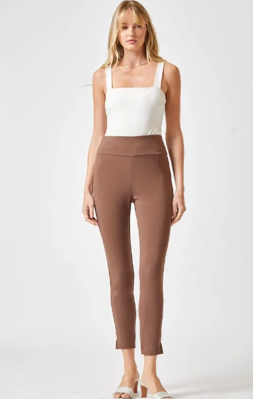 Magic High Waisted Skinny Pant - Dark Brown