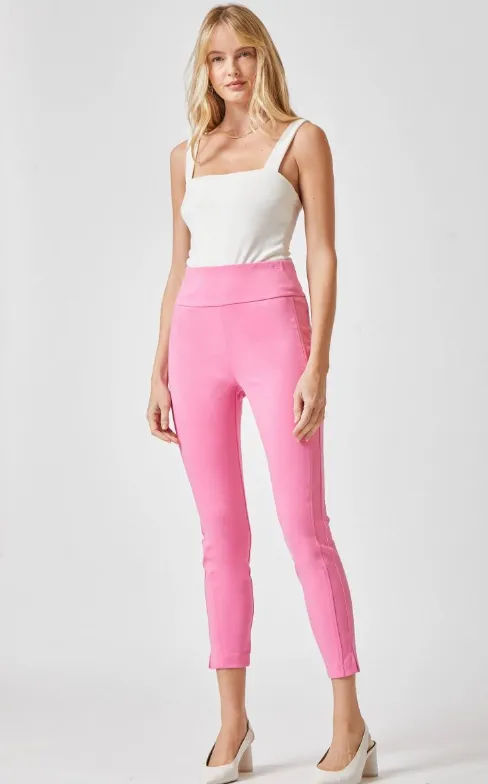 Magic High Waisted Skinny Pant - Dark Pink