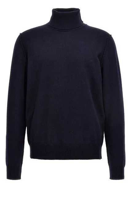 Maison Margiela  |Unisex Cashmere Long Sleeves Plain Designers Sweaters