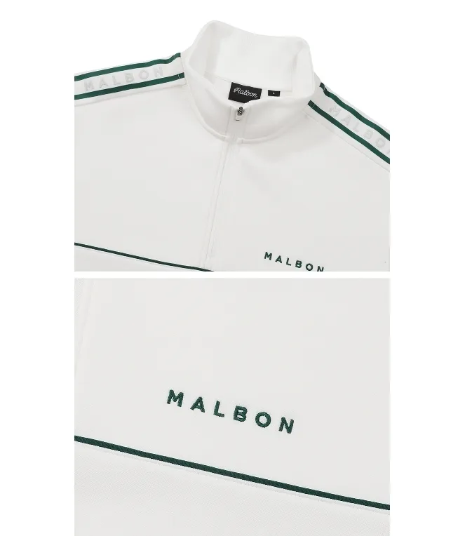 Malbon Golf  |Street Style Long Sleeves Plain Logo Sweatshirts