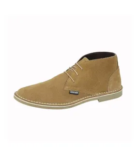 Mens chiswick suede desert boots black Lambretta