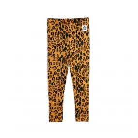 Mini Rodini Basic Leopard Leggings (Beige)