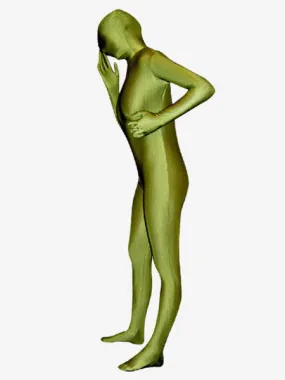 Morph Suit Army Green Lycra Spandex Fabric Zentai Suit Unisex Full Body Suit