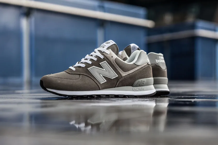 New Balance Mens ML574EGG Lifestyle Sneaker- Gray