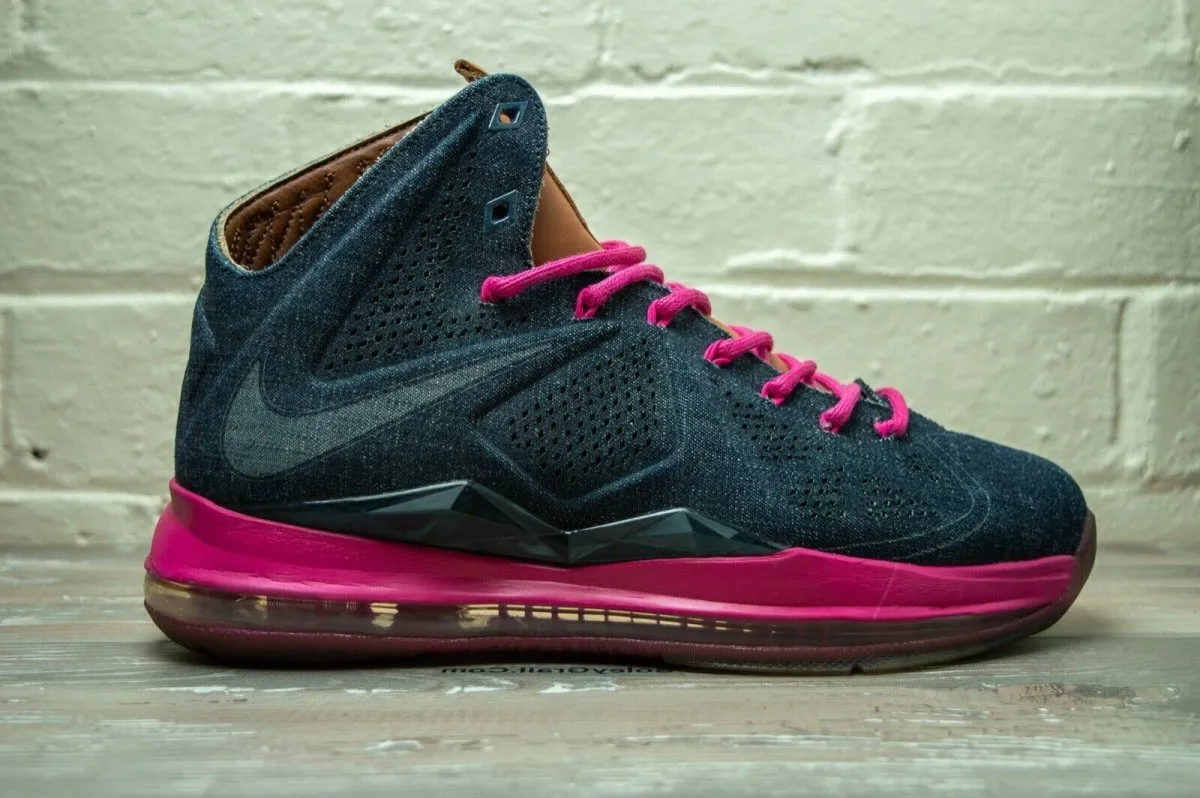 Nike Lebron X 10 Denim EXT QS 597806 400