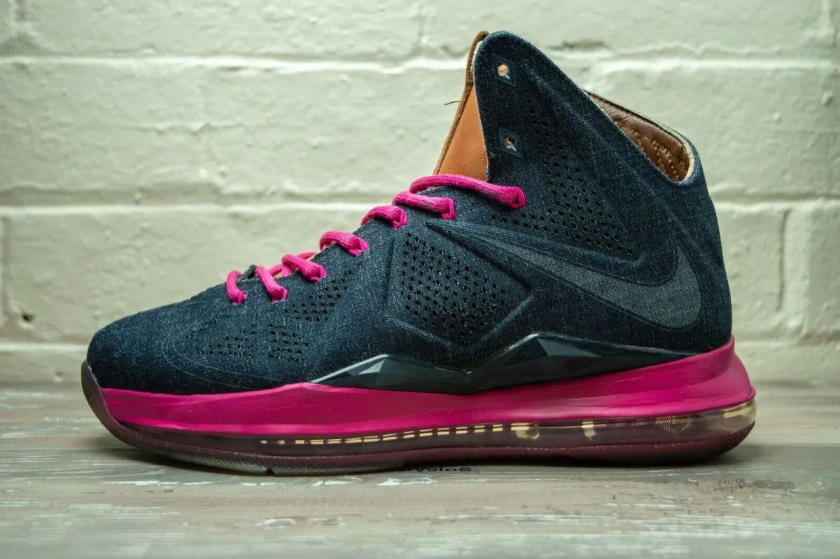 Nike Lebron X 10 Denim EXT QS 597806 400