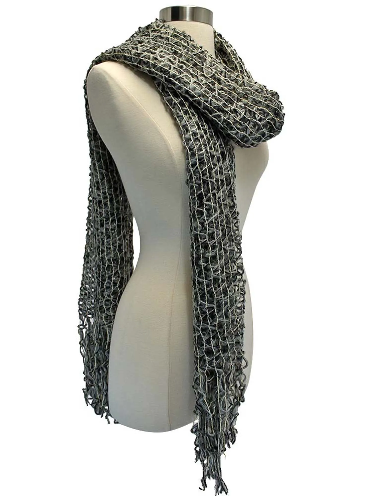 Oversize Jazzy Knit Unisex Winter Scarf