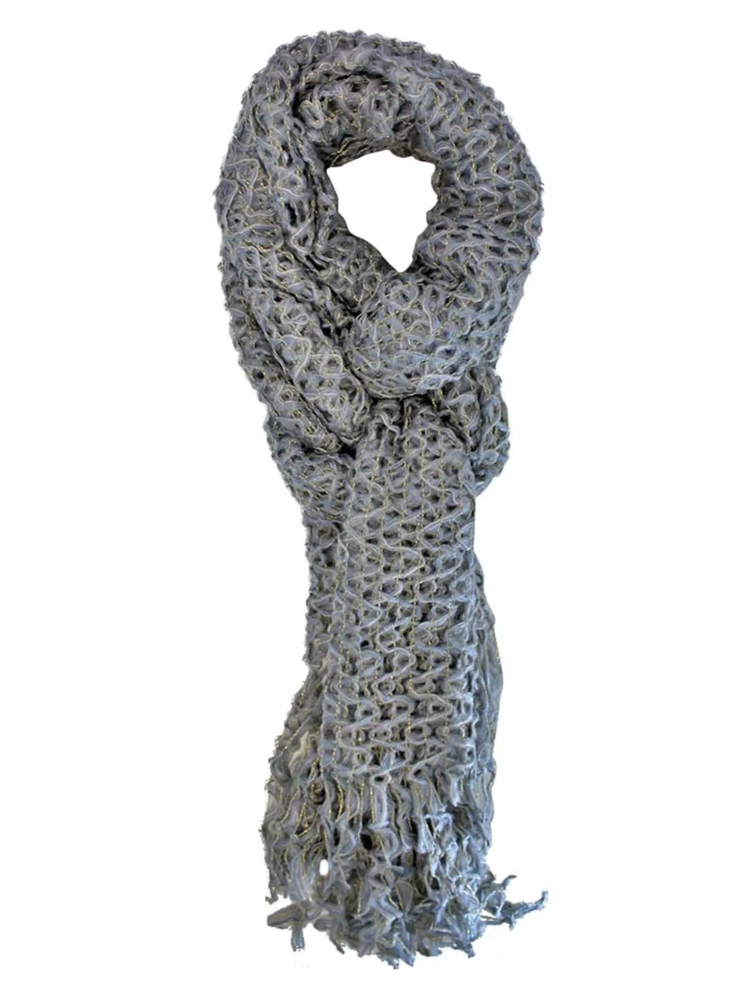 Oversize Jazzy Knit Unisex Winter Scarf