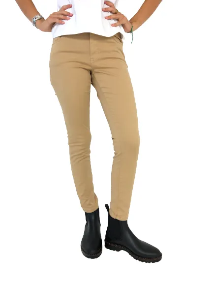 PANTALONE DONNA CAMMELLO SKINNY