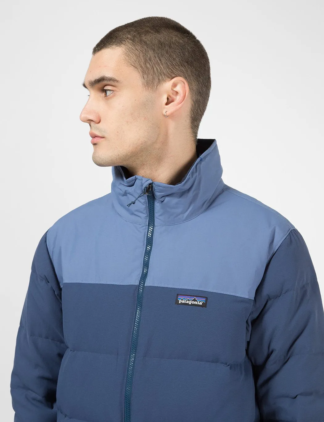 Patagonia Bivy Down Jacket - Stone Blue/Woolly Blue