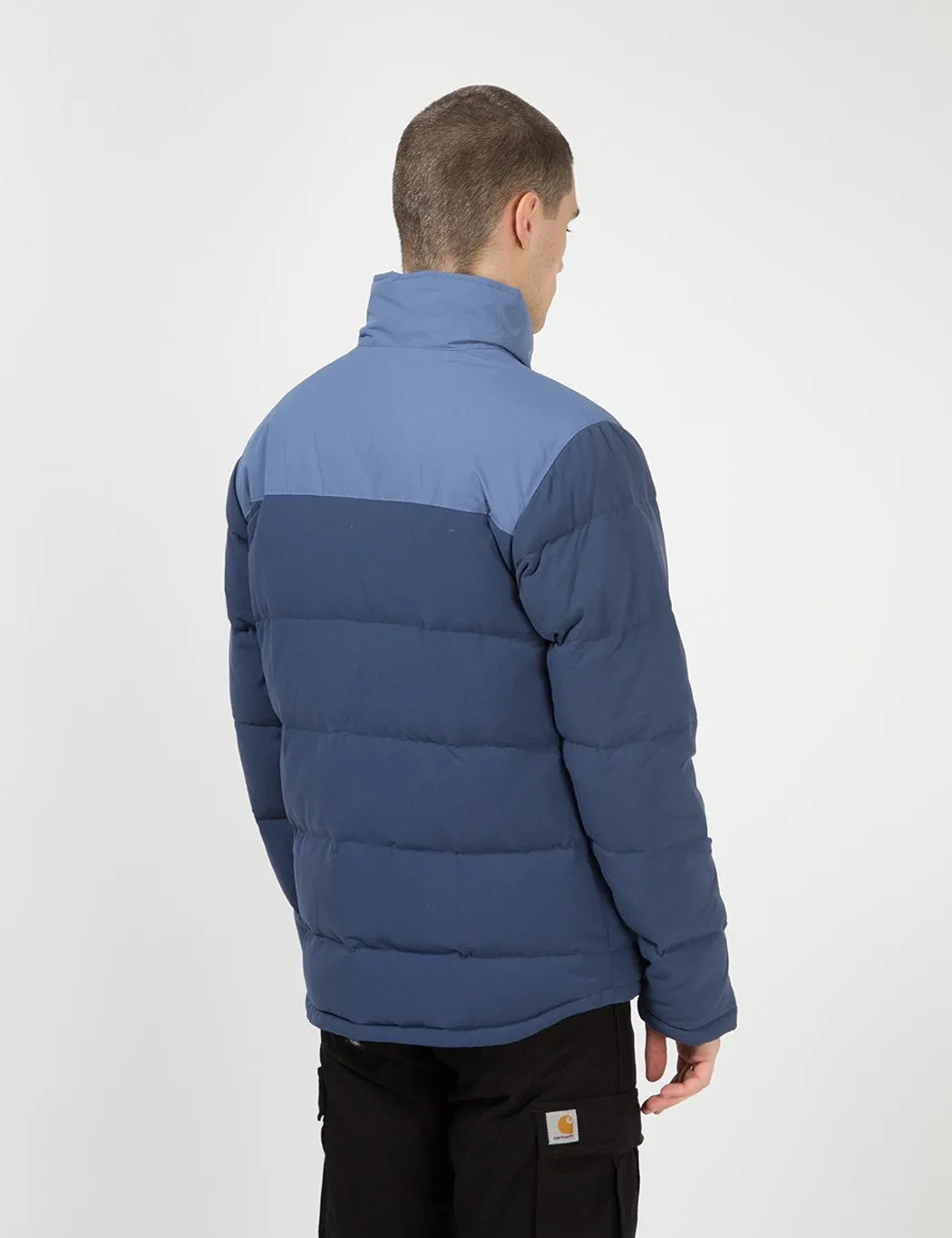 Patagonia Bivy Down Jacket - Stone Blue/Woolly Blue