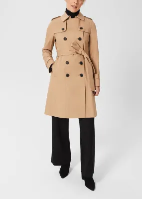 Petite Saskia Trench 0122/3991/9057l04 Tan