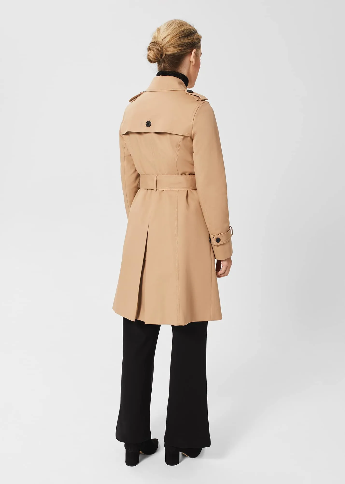 Petite Saskia Trench 0122/3991/9057l04 Tan