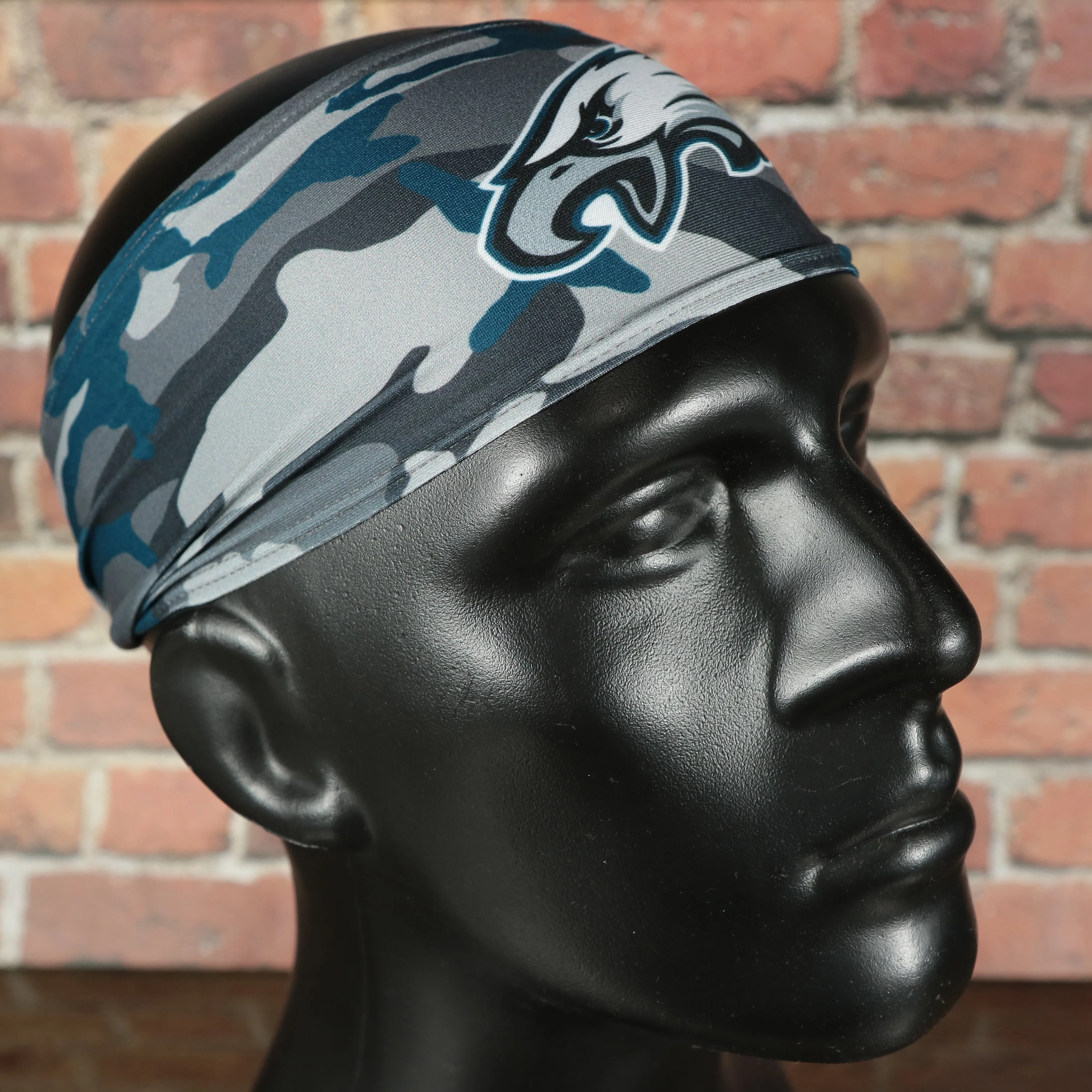 Philadelphia Eagles Moisture Wicking UPF 50+ Camo Pop Headband | Officially Licensed Junk Brands