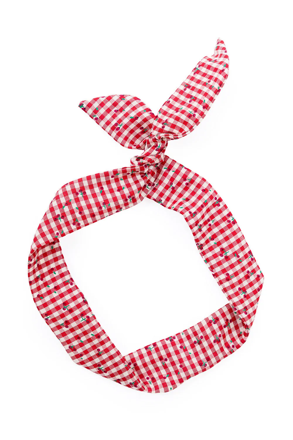 PICNIC GINGHAM HEADBAND