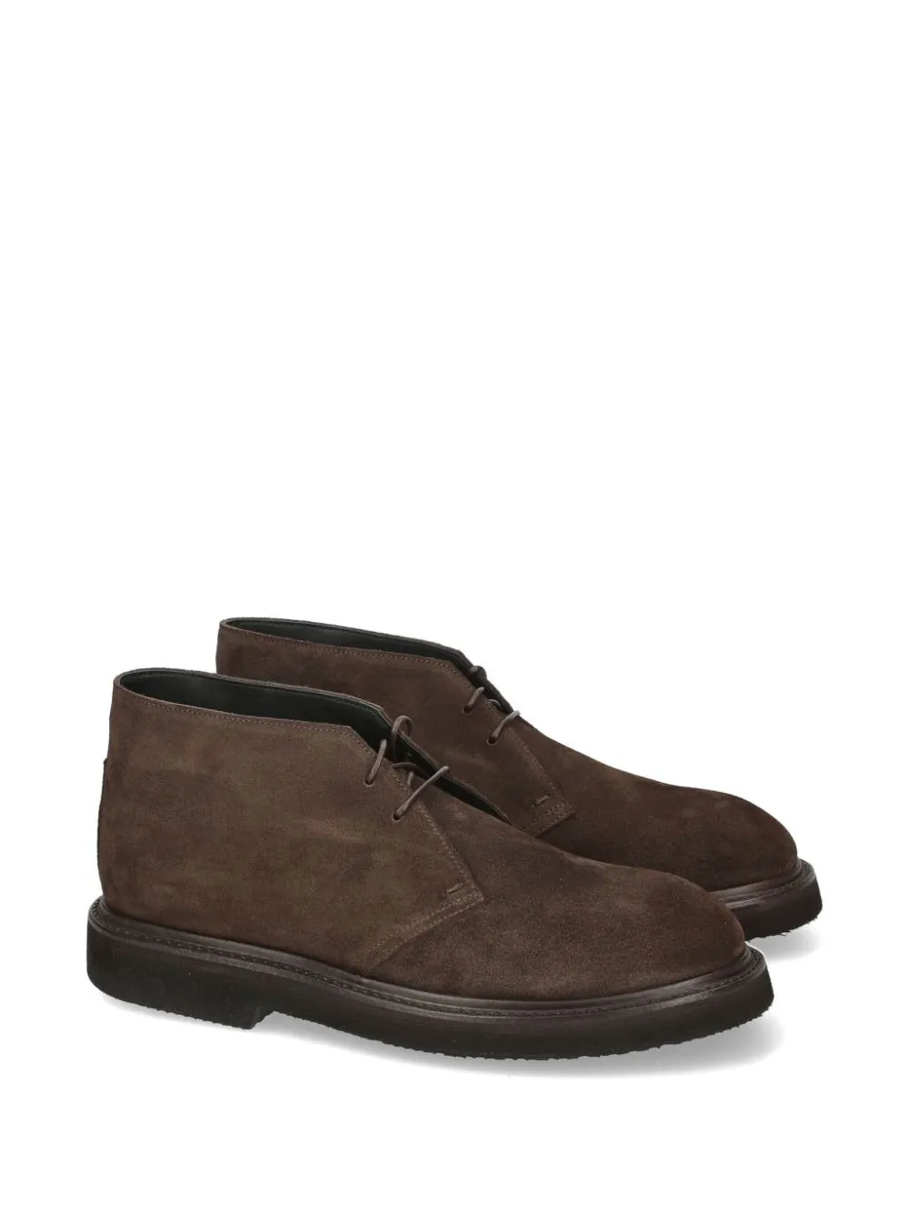 PREMIATA Brown Suede Desert Boots