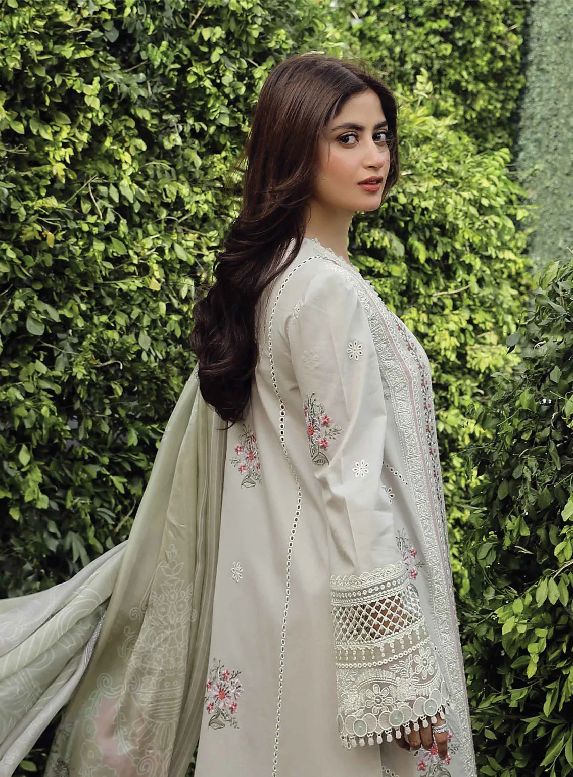 Qalamkar Festive Embroidered Lawn 3 Piece Unstitched Suit QLM24F PS-11 RINNAH