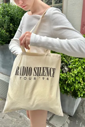 Radio Silence Tote Bag