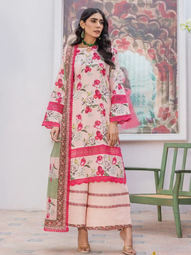 Rang e Noor by Humdum Digital Printed Lawn Unstitched 3Pc Suit REN-10