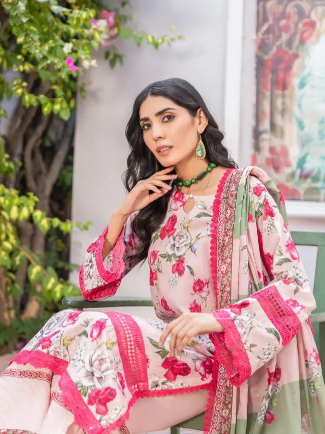 Rang e Noor by Humdum Digital Printed Lawn Unstitched 3Pc Suit REN-10