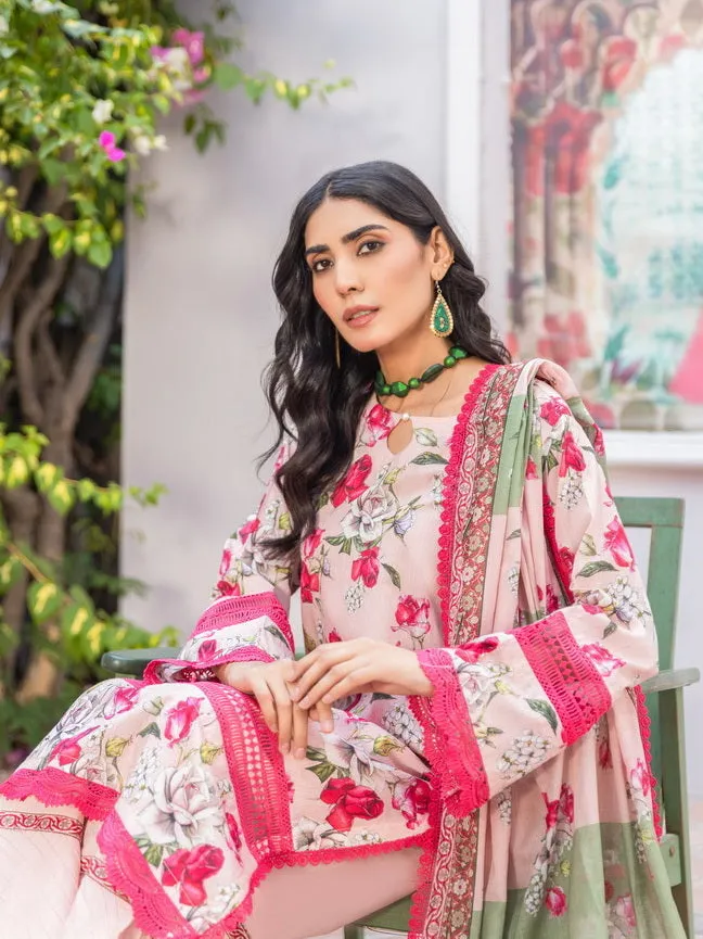 Rang e Noor by Humdum Digital Printed Lawn Unstitched 3Pc Suit REN-10