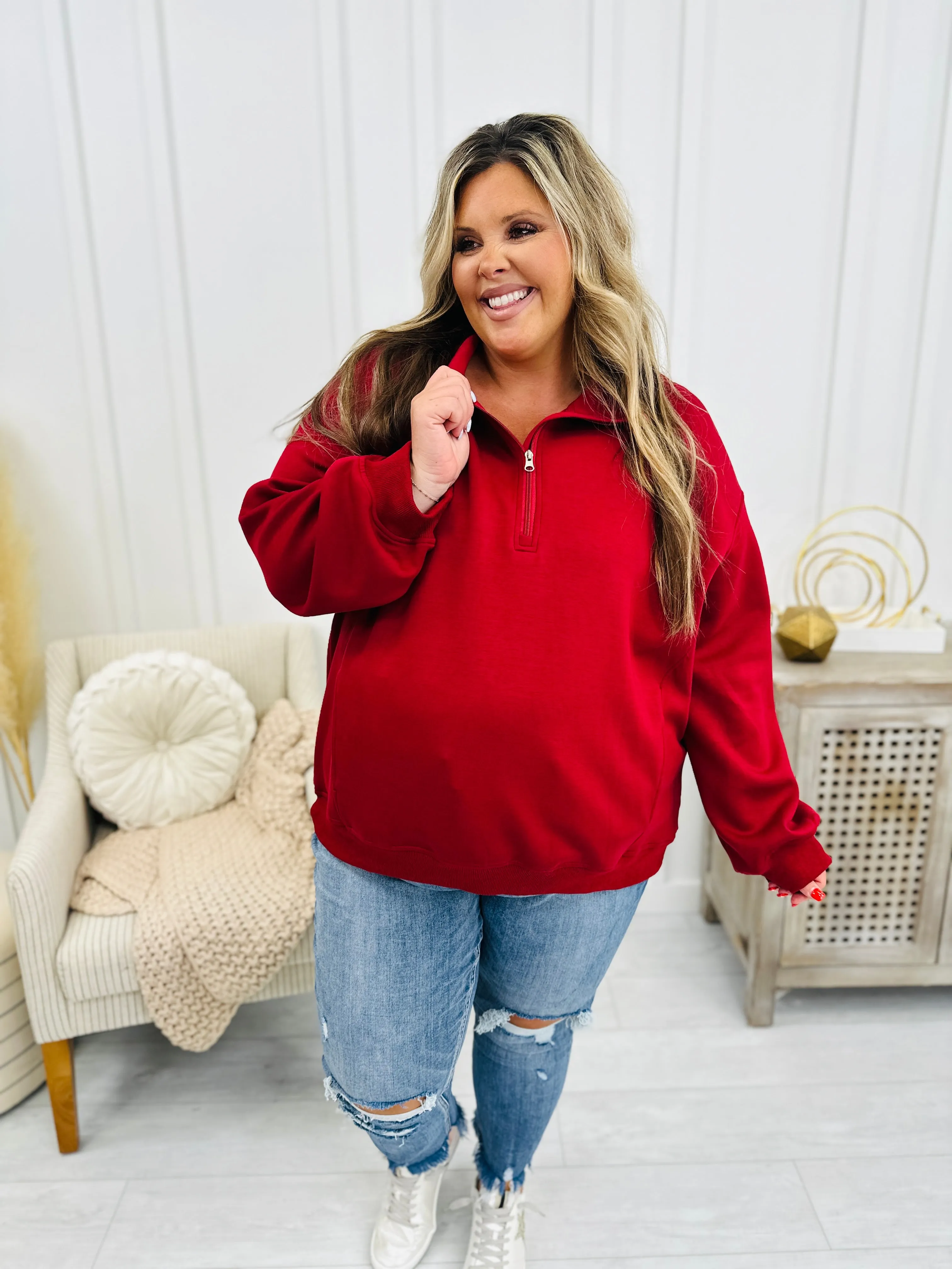 REG/CURVY MOCO Exclusive Super Scuba Pullover In New Colors!