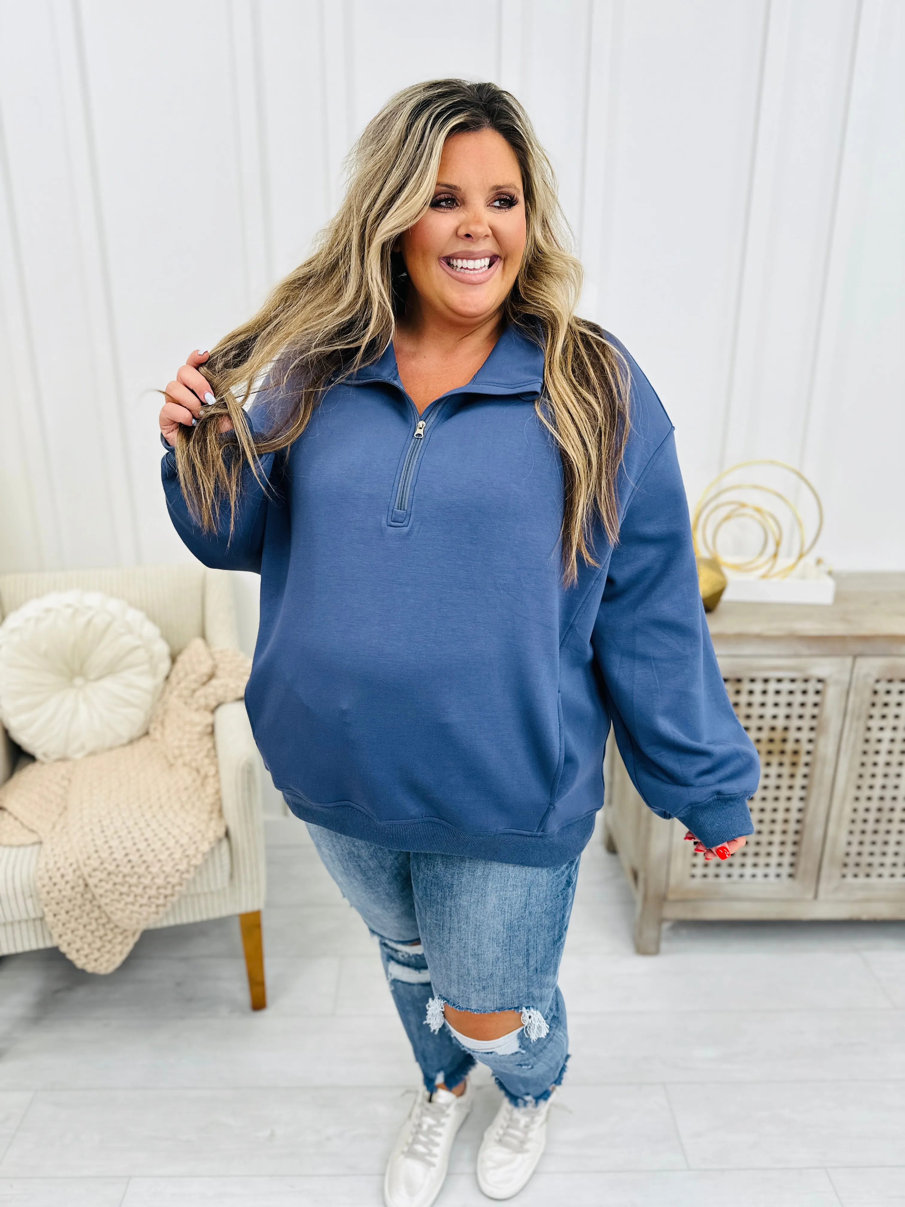 REG/CURVY MOCO Exclusive Super Scuba Pullover In New Colors!