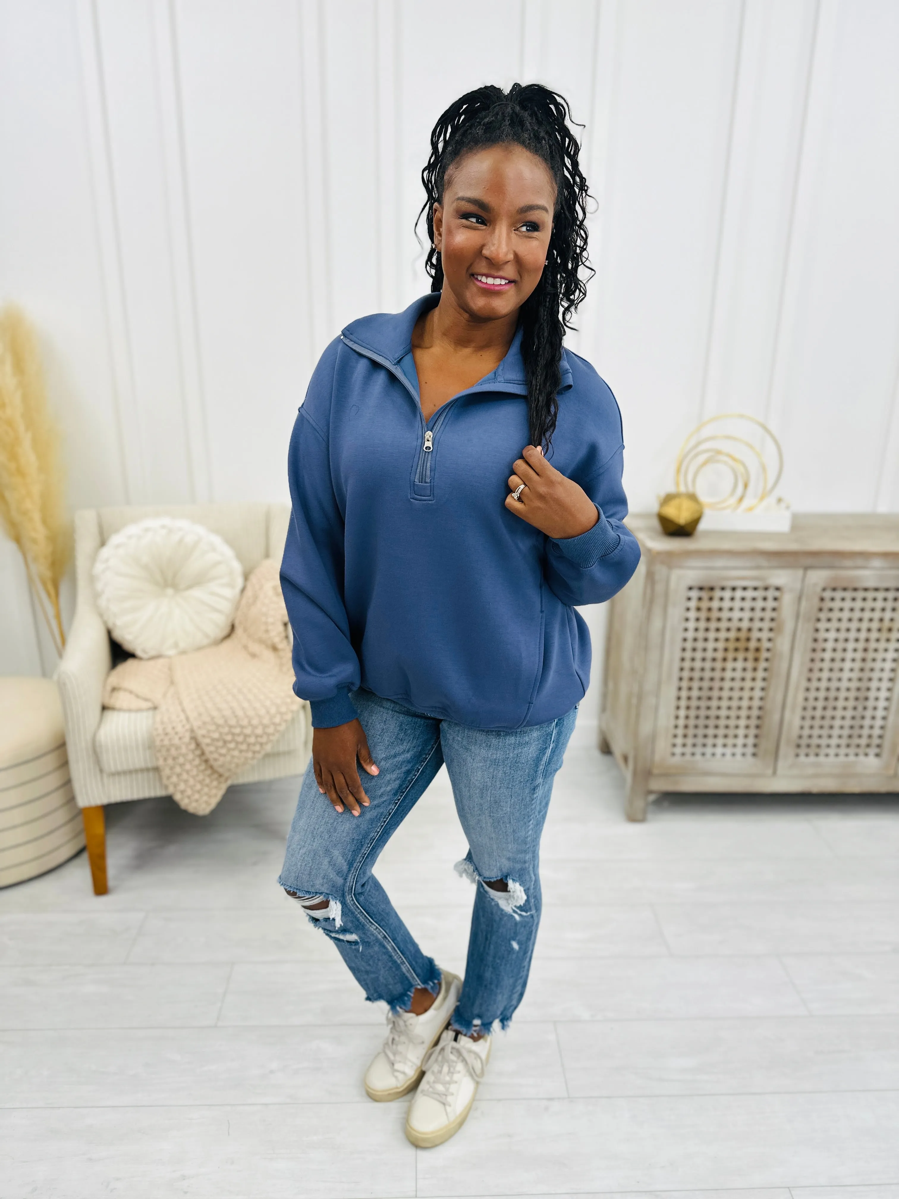 REG/CURVY MOCO Exclusive Super Scuba Pullover In New Colors!