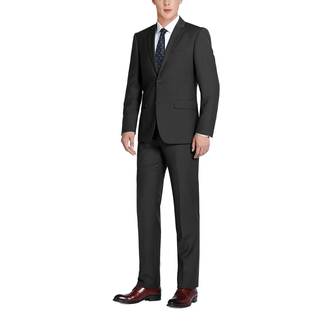 Renoir 100% Wool Classic Fit Suit