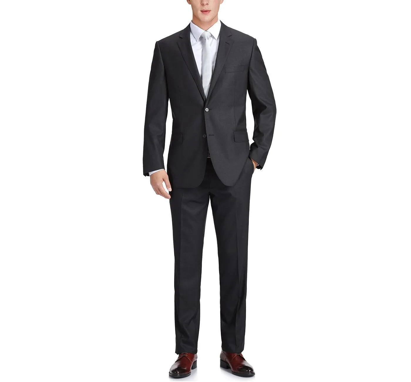 Renoir 100% Wool Classic Fit Suit