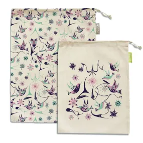 Reusable Produce Bag Set | Hummingbird by Nicole La Rock