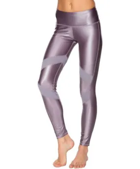 Riley 7 Sleek Leggings In Purple Mountain Lustre