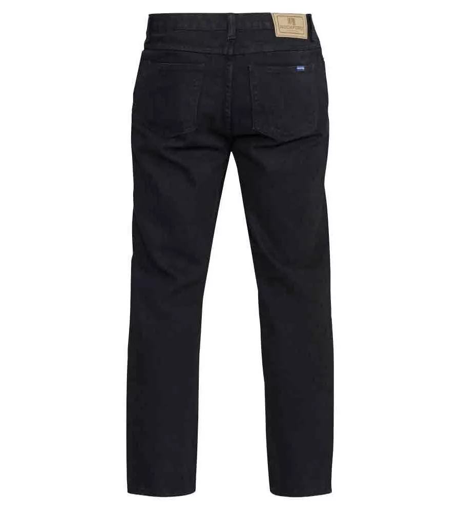 Rockford Mens Black Comfort Fit Jeans (COMFORT BLACK)