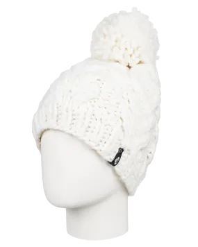 Roxy Women's Winter Beanie - Egret