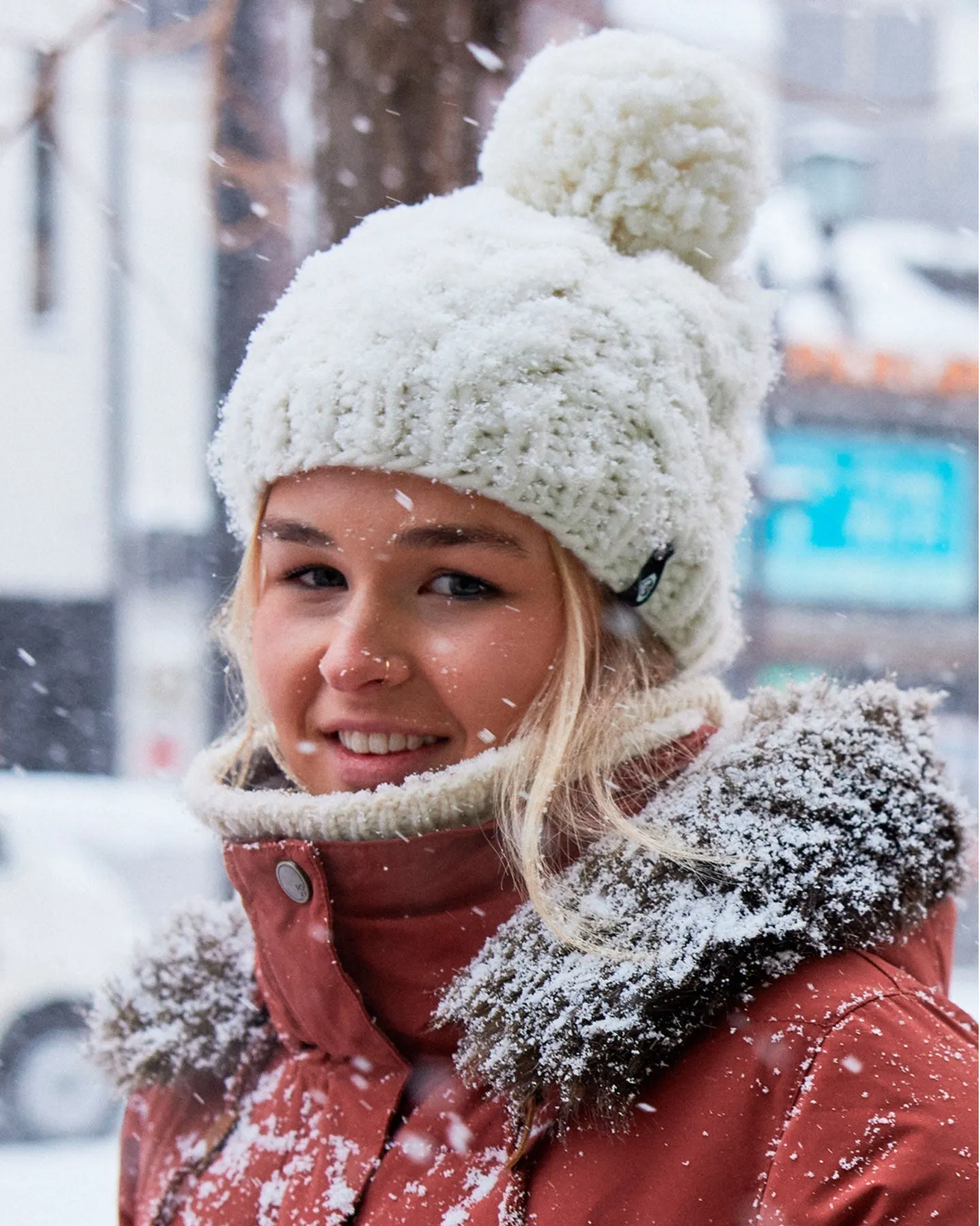 Roxy Women's Winter Beanie - Egret