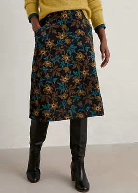 Seasalt Cornwall Black Forest View Skirt | Kaleidoscope