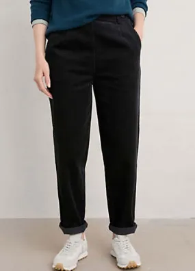 Seasalt Cornwall Black Porfell Trousers | Grattan