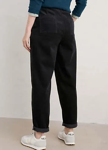 Seasalt Cornwall Black Porfell Trousers | Grattan