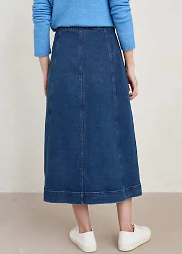 Seasalt Cornwall Blue Dusk Journey Skirt | Grattan