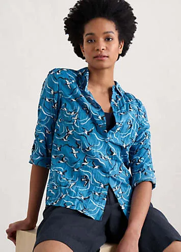 Seasalt Cornwall Blue Larissa Shirt | Grattan