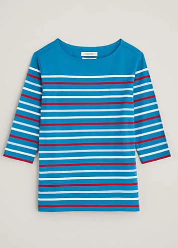 Seasalt Cornwall Blue Sailor Top | Grattan