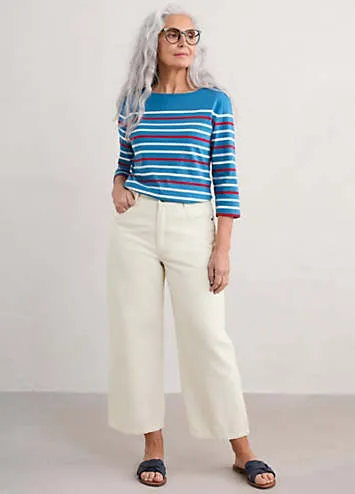 Seasalt Cornwall Blue Sailor Top | Grattan