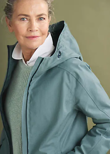 Seasalt Cornwall Blue Waterway Jacket | Grattan