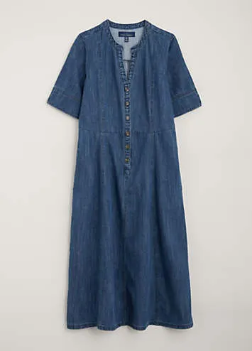 Seasalt Cornwall Blue Wightwick Dress | Grattan