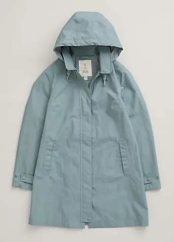 Seasalt Cornwall Cloudburst Mac - Blue | Grattan