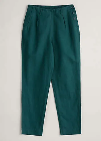 Seasalt Cornwall Green Nanterrow Trousers | Grattan