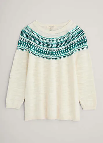 Seasalt Cornwall Green Penvoose Jumper | Grattan