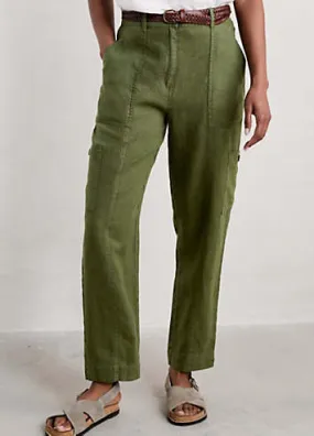 Seasalt Cornwall Green Rock Pipit Trousers | Grattan